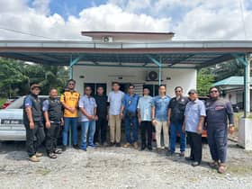 JPKK, PDRM perhebat rondaan cegah jenayah di Kampung Jalan Kebun