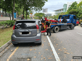 别为一已方便乱停车 雪邦市会在布城拖走8交通