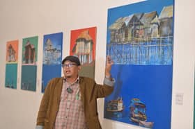In quiet padi field, artist’s gallery reflects colours of history