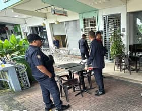 巴生市厅取缔绿林镇商区乱象　业者滥用后巷接22罚单