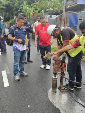 促民众提供烂路详情 王诗棋：以便可快速跟进