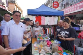 200巴刹访客获RM15数码券  巴生市厅：鼓励使用数码支付