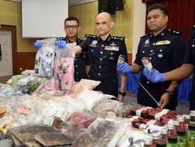 捣破加影毒品仓库捕3人   警方起获总值逾千万毒品