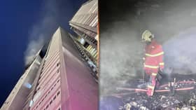 அடுக்குமாடி குடியிருப்பில் தீ; ஆடவர் பலி                                                                                                