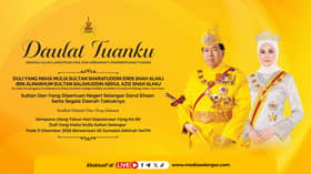 MB zahir ucapan tahniah sempena Ulang Tahun Keputeraan Sultan Selangor