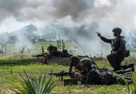 தாய்லாந்து-கம்போடியா எல்லை மோதல்; தாய்லாந்து இராணுவத் தாக்குதல், வான்வழித் தாக்குதல்கள்