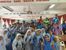 200 pelajar SMK Banting hasilkan baja organik dari sisa makanan