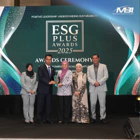 荣获2025年ESG道德治理与领导奖  肯定雪州大臣机构高诚信治理成效