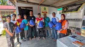 Anak yatim sertai misi bantuan banjir Yide, semai semangat sukarelawan muda