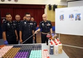 Polis Selangor serbu stor vape dadah ketamin, tiga lelaki tempatan dicekup