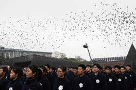 China holds Nanjing Massacre memorial despite Japan tensions