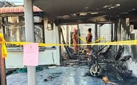 பட்டர்வொர்த் தீ விபத்து சம்பவத்தில் ஒரு மாதுவும் அவரின் வளர்ப்பு மகளும் கருகி மாண்டனர்