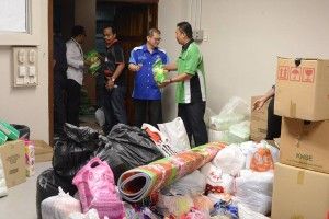 Unisel students visit Kelantan for the post-flood cleaning operation