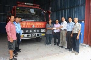 拟出租空地增收入购救灾器材  适耕庄志愿消防队图自强