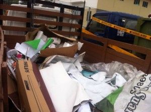 Curb illegal dumping, 7 lorries seized