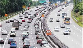 1.5 million users expected to use highways tomorrow