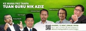 Forum @Kini to discuss the direction of PAS tonight