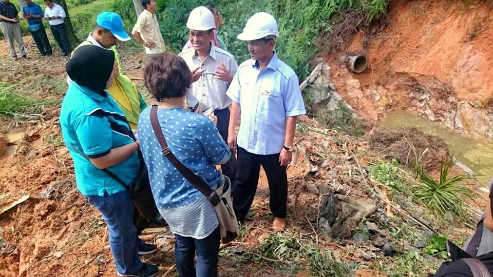 衔接蓄水池水管破裂  灵市及乌冷不定时制水