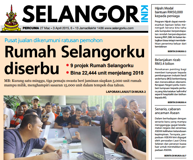 It is time for Selangor Kini to add a new section, create a sports section