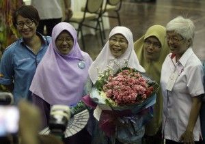 “人民不满国阵领导”  旺阿兹莎胜选峇东埔补选