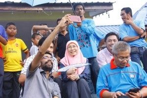 Wan Azizah has charisma, presence is always anticipated