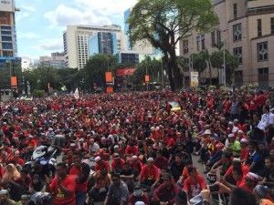 Over 20,000 gathered in KL to oppose GST, marched 7 km