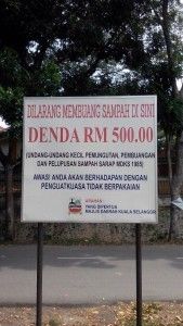 MDKS upset that signboard was falsified