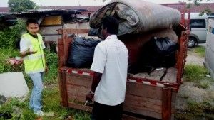 MPK seized lorry dumping illegally