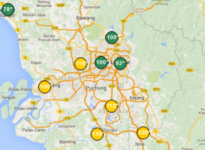 Haze: Three areas in Selangor record unhealthy API readings