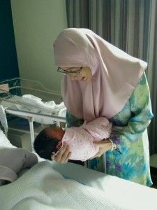 Wan Azizah welcome her seventh grandchild