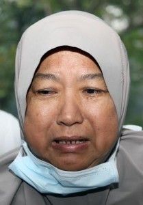 Recipients touched, shed tears when receiving wheelchairs