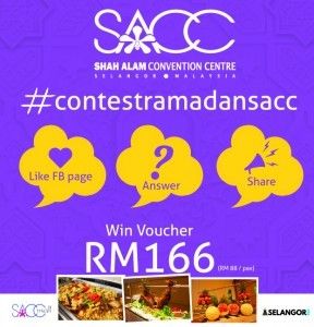 SACC offers 10 Buka Puasa vouchers for free