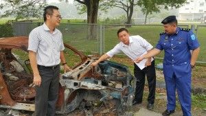 车主罚500元  无拉港拖122废车