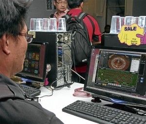28 illegal cyber cafes seized