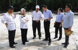 雪政府拨款70万  吉胆岛设建材废料场