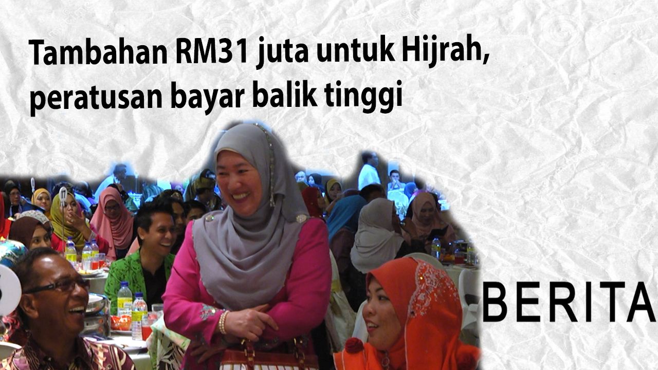 Tambahan RM31 juta untuk Hijrah, peratusan bayar balik tinggi