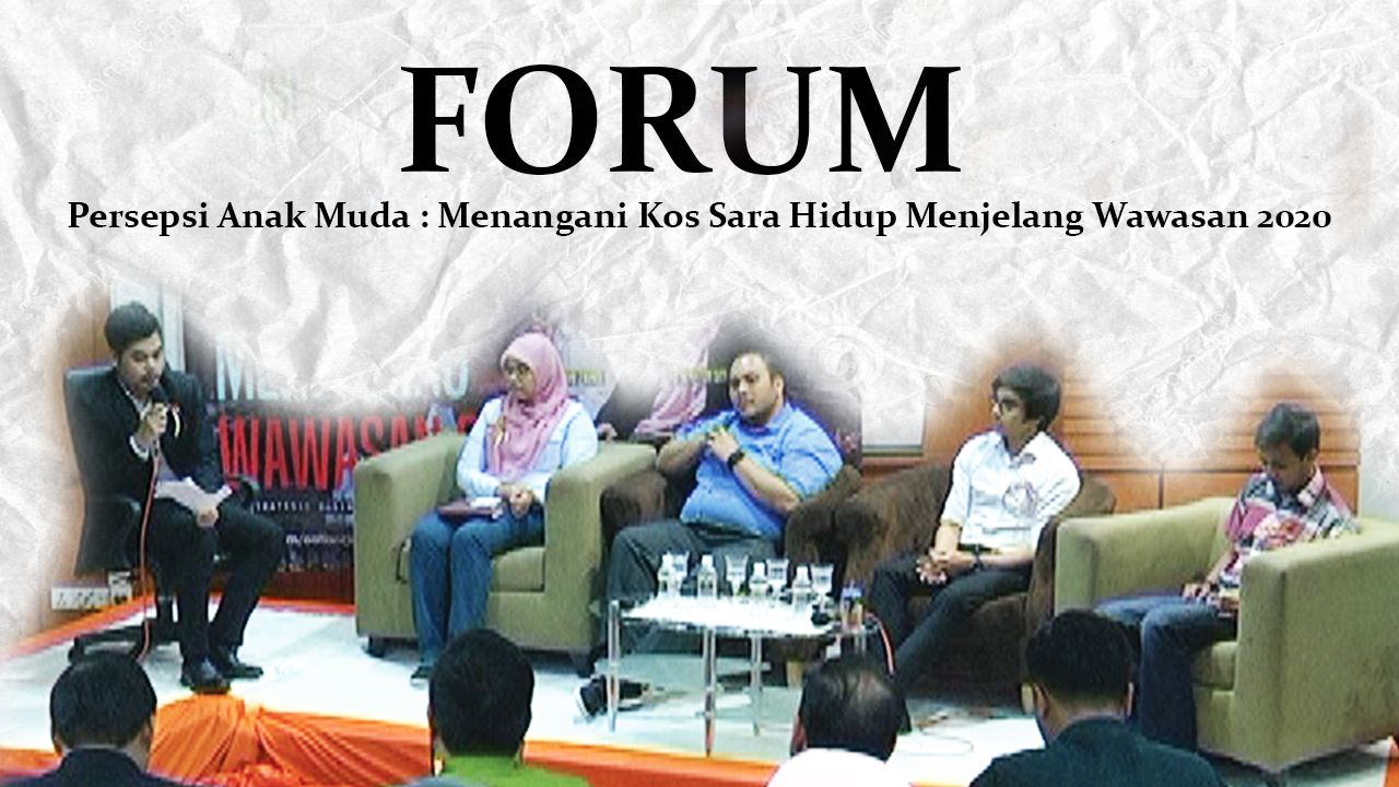 Persepsi Anak Muda : Menangani Kos Sara Hidup Menjelang Wawasan 2020 Bahagian 4