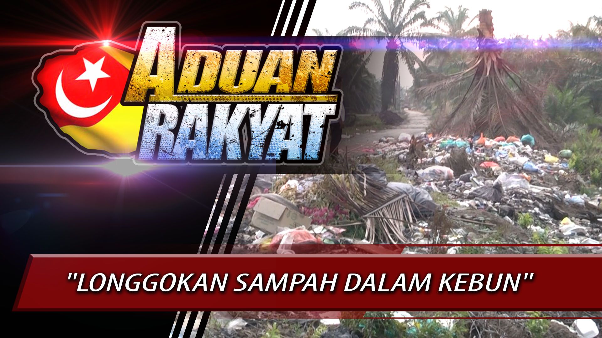 Sampah haram yang 'membukit'