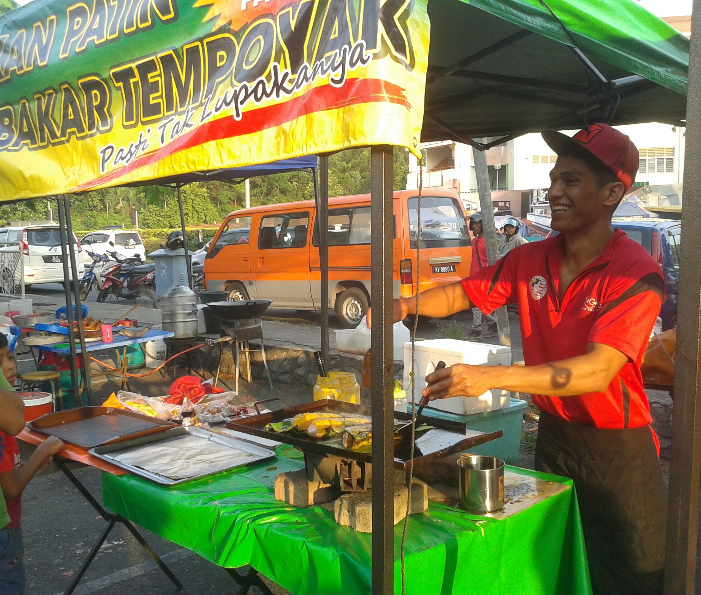 Patin bakar tempoyak Bazar Damansara Damai, edisi terhad!