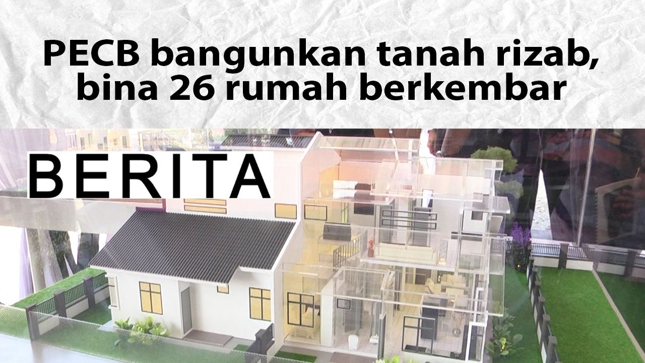 PECB bangunkan tanah rizab, bina 26 rumah berkembar