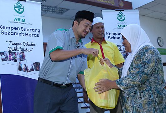 Peruntukan RM5 juta, ABIM salur sumbangan seluruh negara