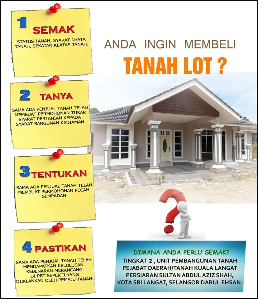 Semak status tanah elak ditipu