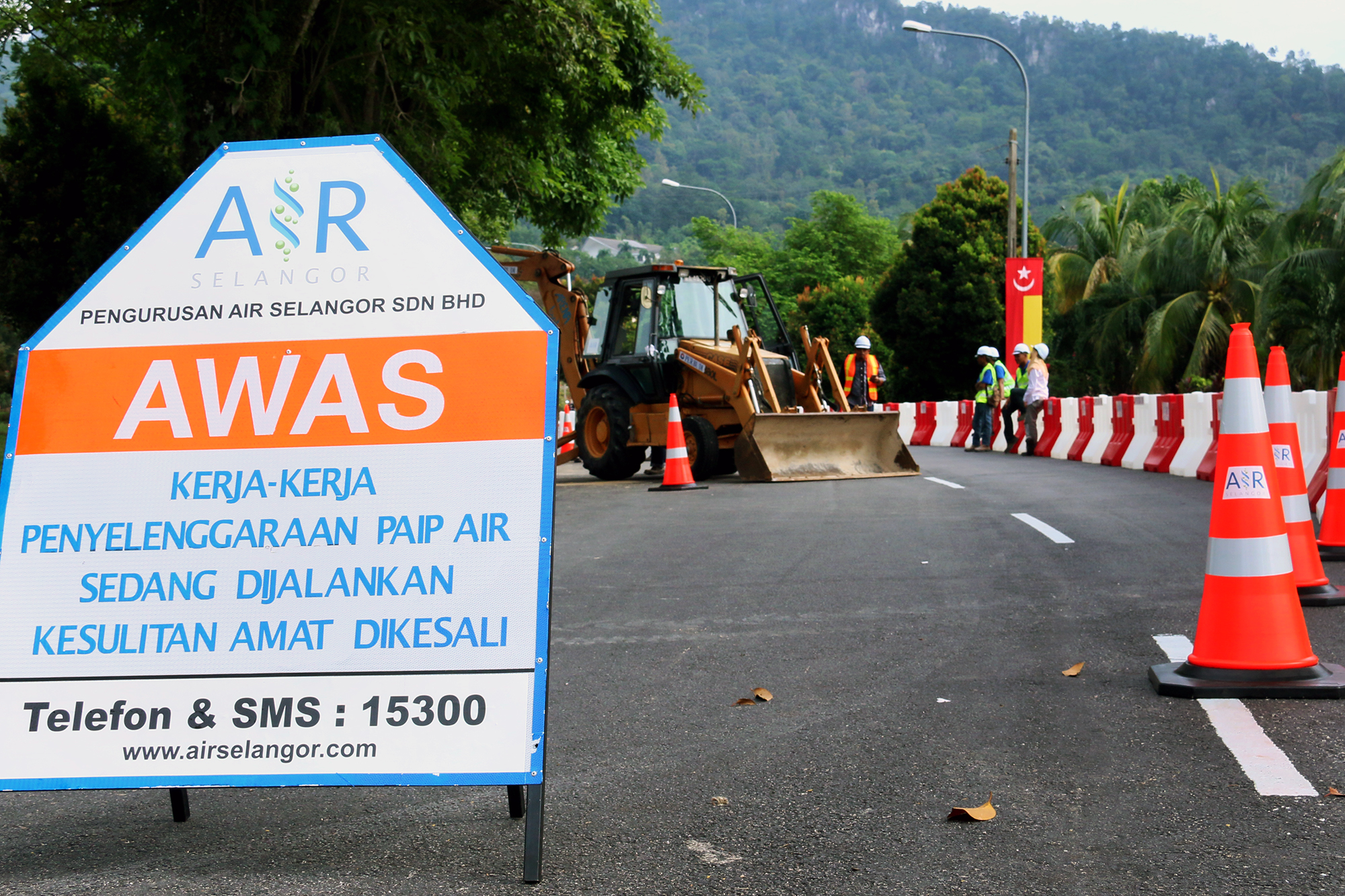 Lebih 1,000km paip lama diganti, kes paip pecah menurun