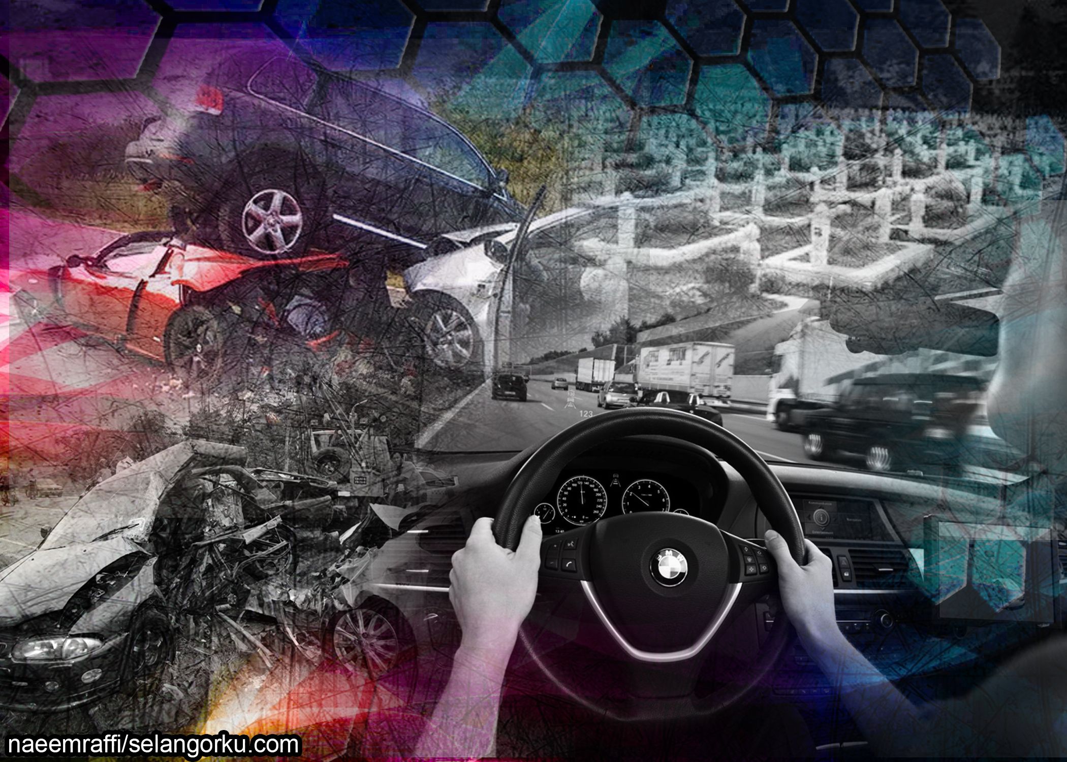 Empat maut kemalangan dua lori dan kereta