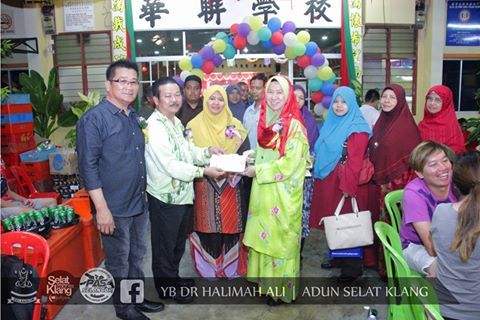 Selat Klang Assemblyman contributes RM10,000 to repair Pulau Ketam school