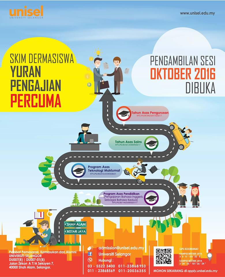 UNISEL offers free October 2016 session
