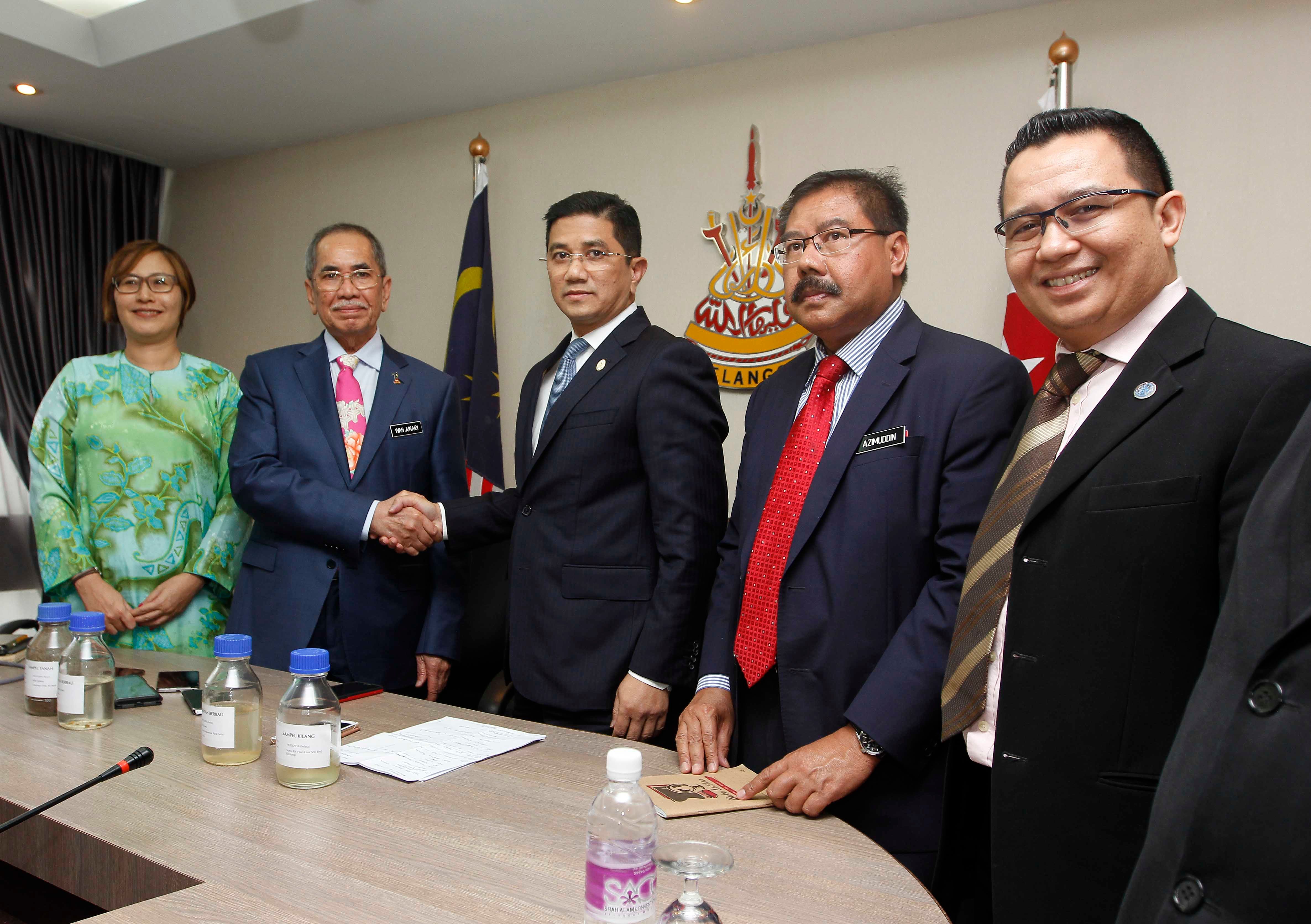 雪州与中央设工作队  携手查水源污染