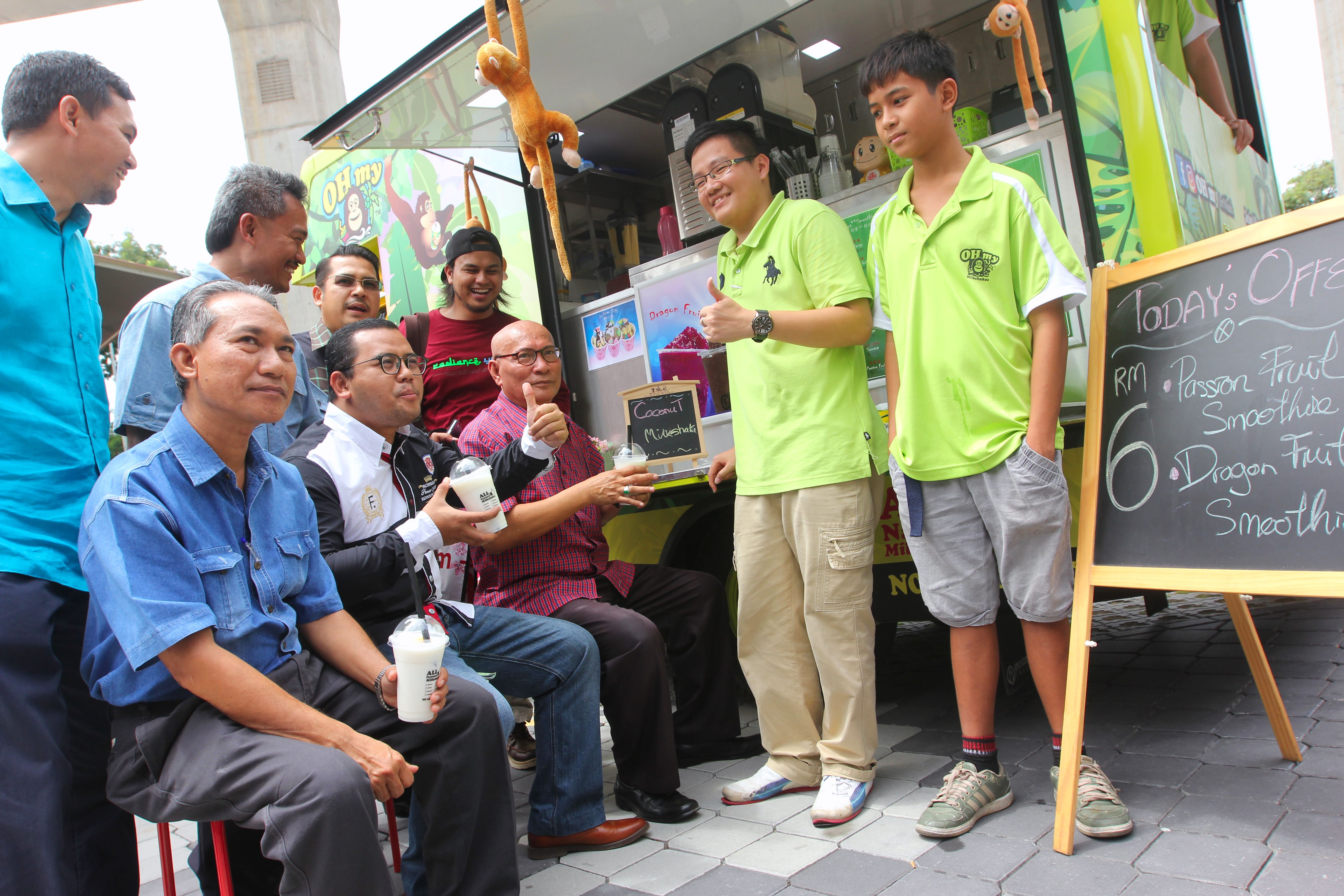 餐车成美食新潮流