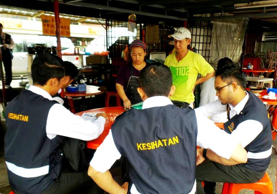 巴生市会偕卫生局大检举  发62罚单14食肆被令关闭