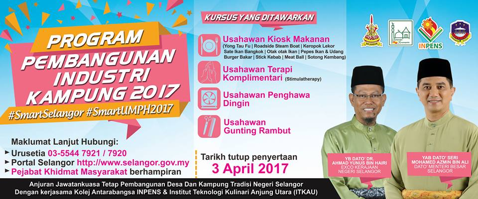 Program Industri Kampung 2017 to help Selangor’s rural entrepreneurs